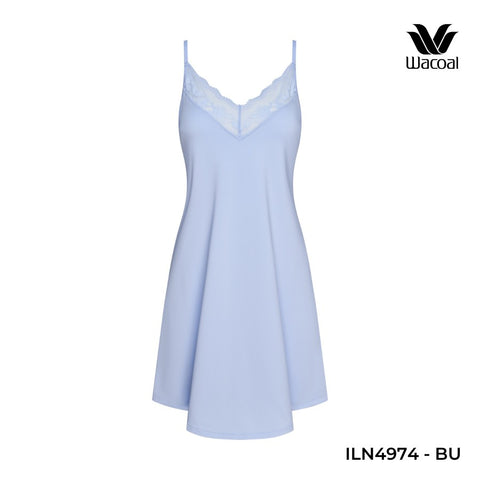 Đầm ngủ chéo lưng, thun lạnh ILN4974
