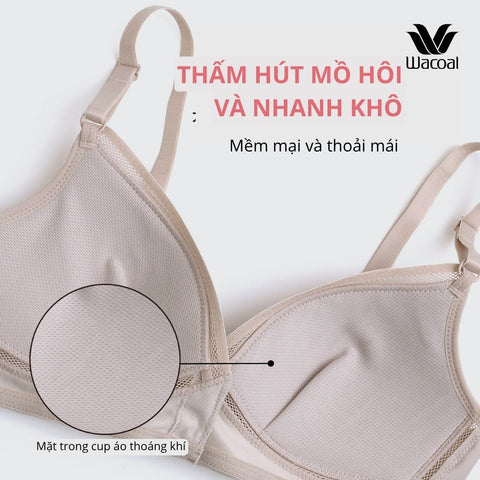 Magic X Coolness - Áo lót cài trước không gọng thoái mái I25SFB723