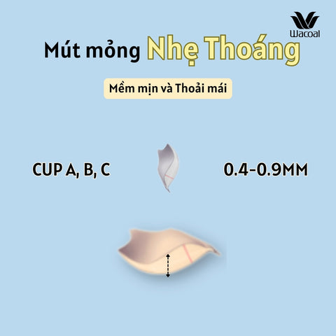 Áo lót không gọng, nâng nhẹ - ILBF8202
