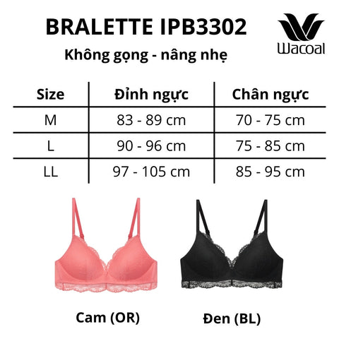 Trendy Bra - Áo lót không gọng, nâng vừa IPB3302