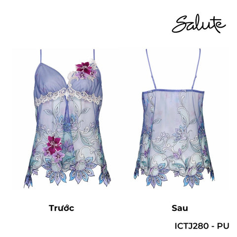 Salute - Đầm ngủ 2 dây ICTJ280