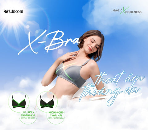 Magic X Coolness - Áo lót không gọng, nâng nhẹ - ILB3213