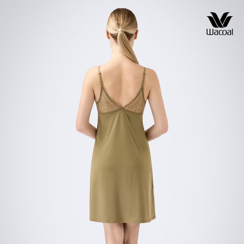 Đầm ngủ 2 dây vải cotton ILN4239