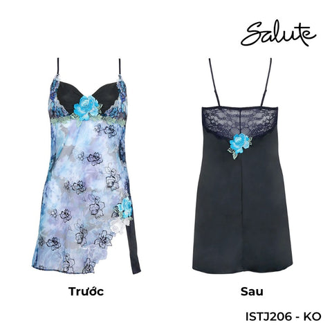 Đầm ngủ 2 dây lưới ISTJ206