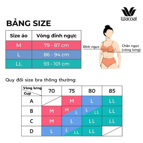 Magic X Coolness - Áo lót không gọng thoái mái - 24WFB663