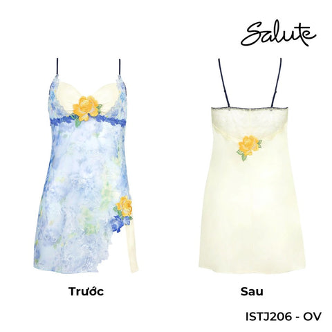 Đầm ngủ 2 dây lưới ISTJ206