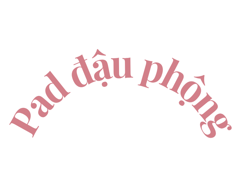 peaunt-shaped pad