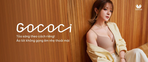 GOCOCI ICGG255 – Tỏa sáng theo cách riêng với chiếc áo lót không gọng êm nhẹ, thoải mái