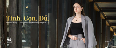Wacoal IET1052 New Essentials – Bra Top phong cách Nhật cho những ngày thật thoải mái