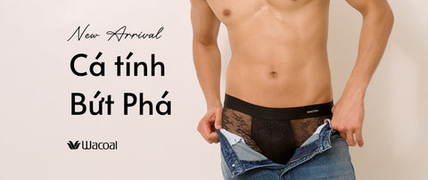 BST Đồ Lót Nam Wacoal IWX2652 – Cá Tính & Phóng Khoáng