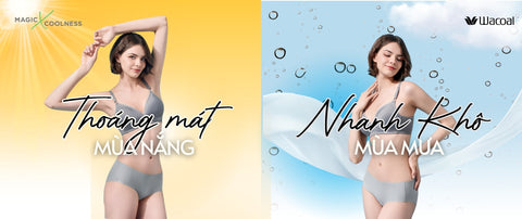 Magic X Coolness – Thoáng mát mùa nắng, nhanh khô mùa mưa