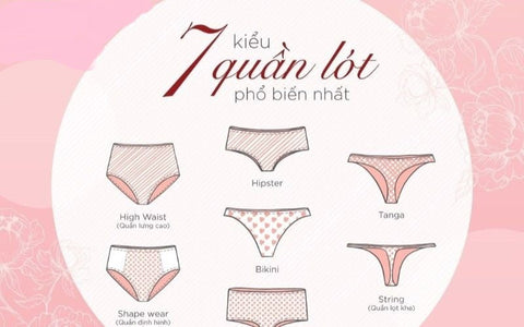 Những mẫu quần lót nữ chị em không nên bỏ lỡ