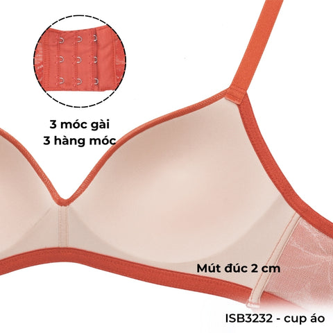 Áo lót không gọng, nâng nhẹ ISB3232
