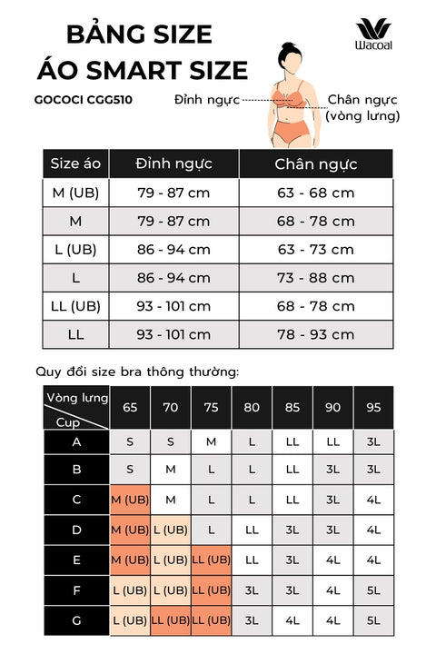 Áo lót GOCOCi không gọng nâng vừa ICGG255