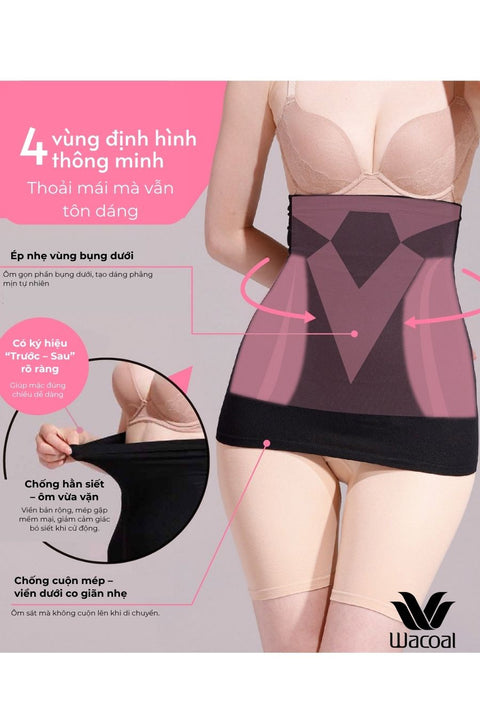 Đai định hình smart slim Wacoal I24SFW003