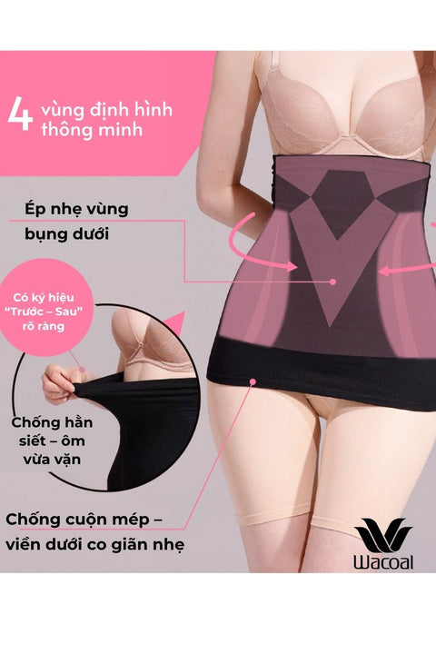 Đai định hình smart slim Wacoal I24SFW003