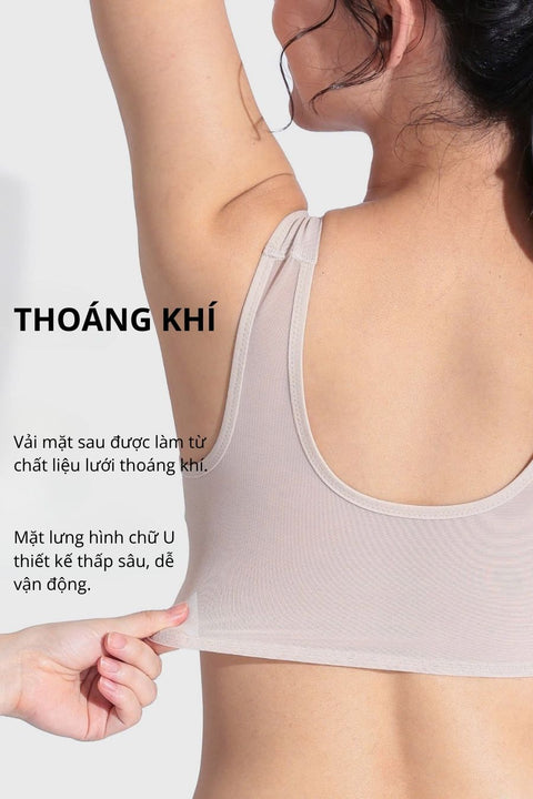 Magic X Coolness - Áo lót không gọng thoái mái - I24WFB663