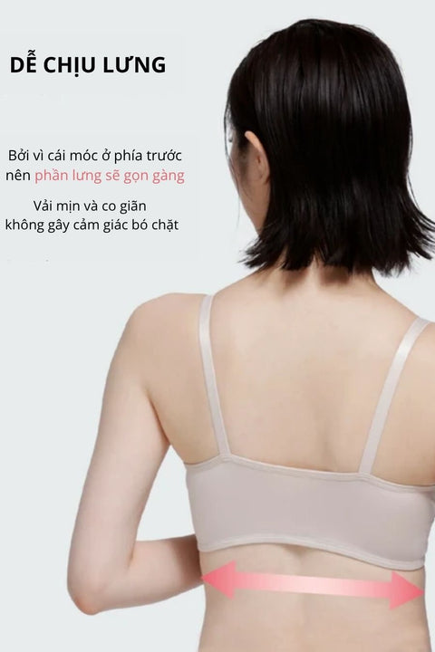 Magic X Coolness - Áo lót cài trước không gọng thoái mái I25SFB723