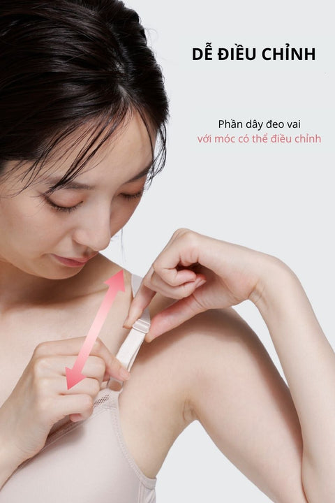 Magic X Coolness - Áo lót cài trước không gọng thoái mái I25SFB723