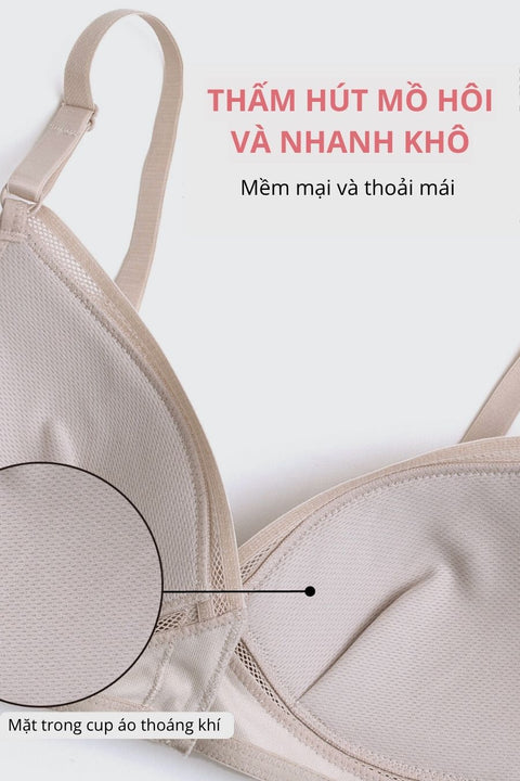Magic X Coolness - Áo lót cài trước không gọng thoái mái I25SFB723