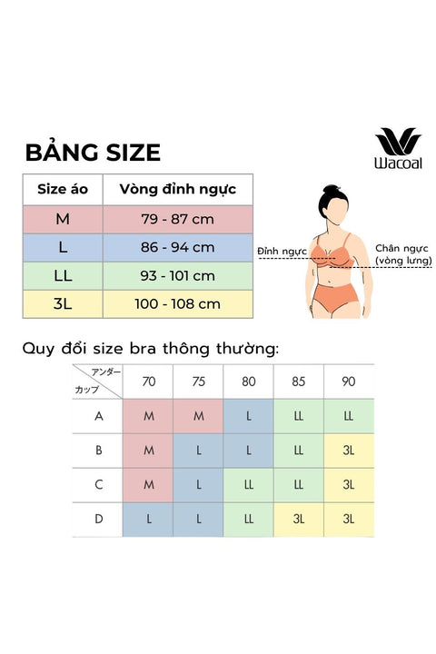 Magic X Coolness - Áo lót cài trước không gọng thoái mái I25SFB723