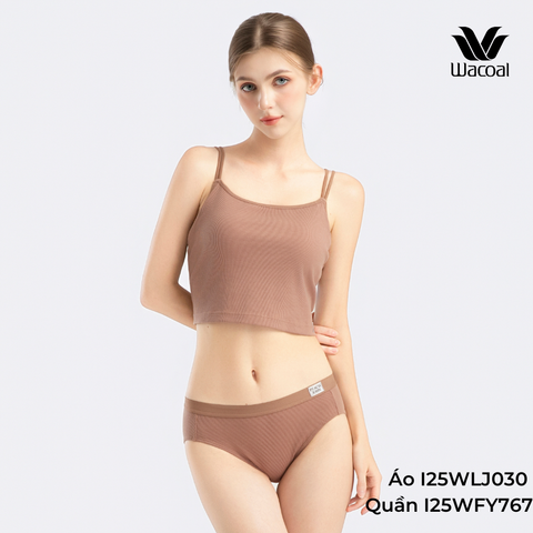 Áo bra top Wacoal dáng ngắn full cup I25WLJ030