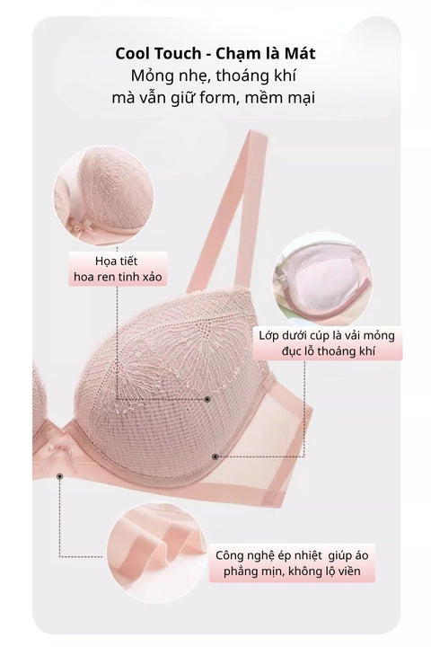 Áo lót Wacoal có gọng, nâng vừa ICB30E5