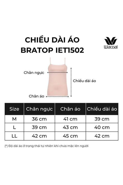 Áo bra top 2 dây dáng dài IET1052