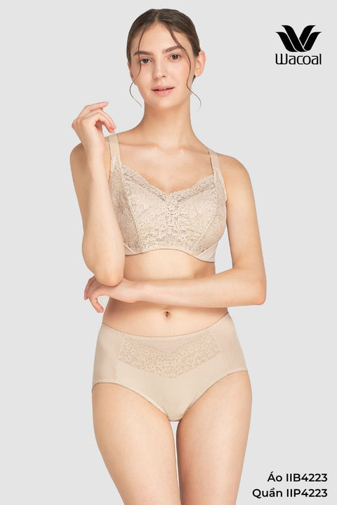 Áo lót có gọng, nâng vừa, plus size IIB4223
