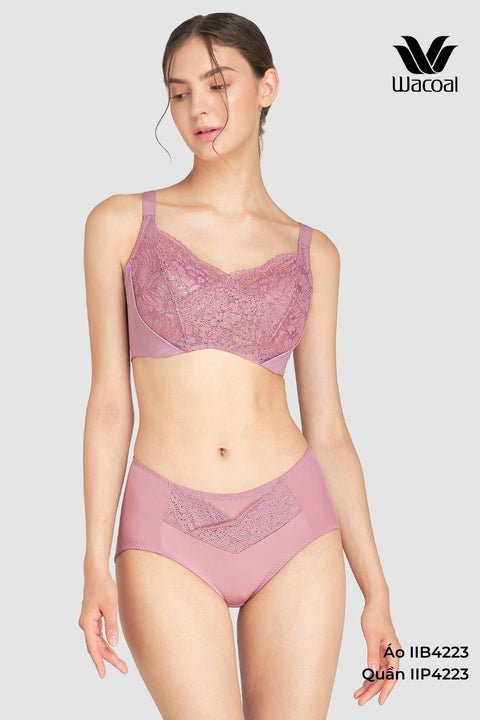 Áo lót có gọng, nâng vừa, plus size IIB4223
