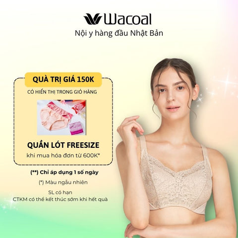 Áo lót có gọng, nâng vừa, plus size IIB4223