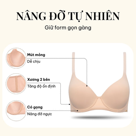 Áo lót có gọng, nâng nhẹ - IIB5639 - IIB5252