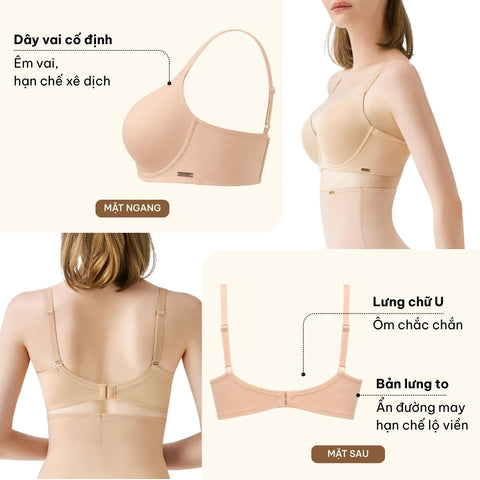 Áo lót có gọng, nâng nhẹ - IIB5639 - IIB5252