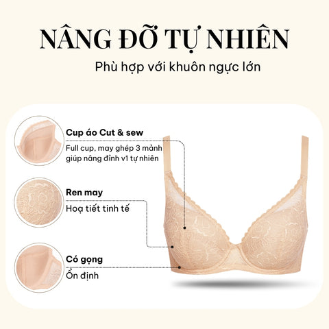 Áo lót có gọng, nâng nhẹ ILB4098