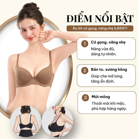 Áo lót có gọng, nâng nhẹ - ILB5971