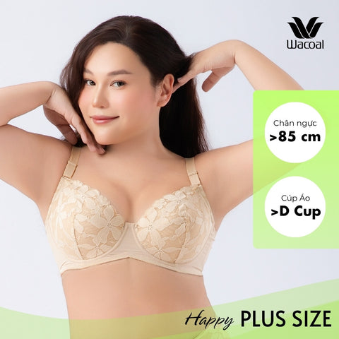 Áo lót có gọng, nâng vừa, plus size ISB5514