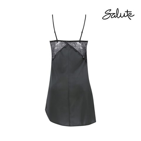 Salute - Đầm ngủ ren hoạ tiết hoa hồng ISTJ223