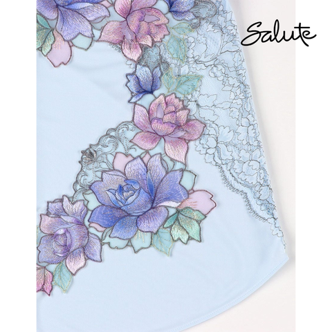 Salute - Đầm ngủ ren hoạ tiết hoa hồng ISTJ223