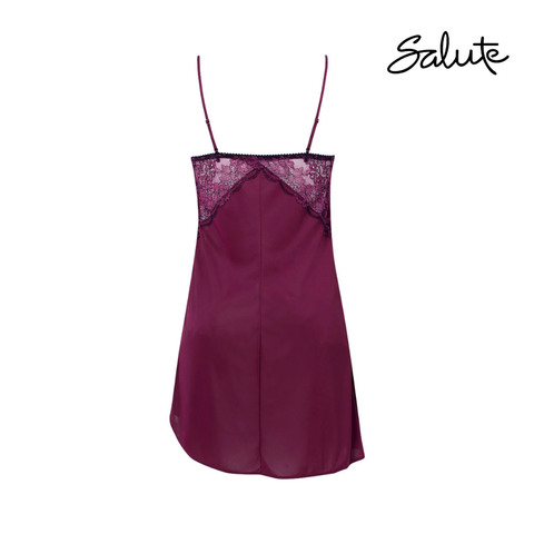 Salute - Đầm ngủ ren hoạ tiết hoa hồng ISTJ223