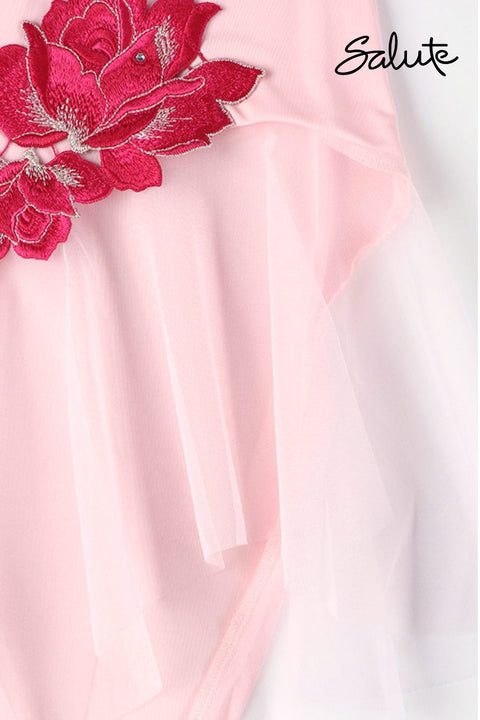 Salute - Đầm ngủ ren hoạ tiết hoa hồng ISTJ226