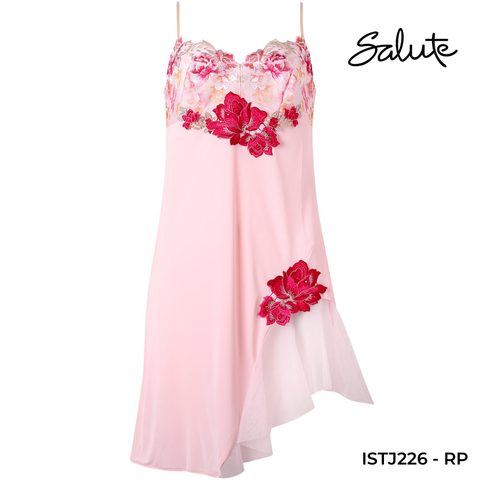 Salute - Đầm ngủ ren hoạ tiết hoa hồng ISTJ226
