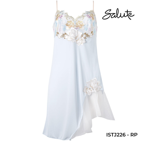 Salute - Đầm ngủ ren hoạ tiết hoa hồng ISTJ226
