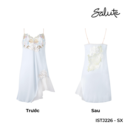 Salute - Đầm ngủ ren hoạ tiết hoa hồng ISTJ226