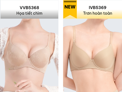 Áo Dài Bra - Áo lót có gọng, nâng nhiều VVB5368 - IVB5369