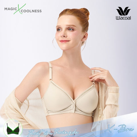 Magic X Coolness - Áo lót cài trước không gọng thoái mái I25SFB723