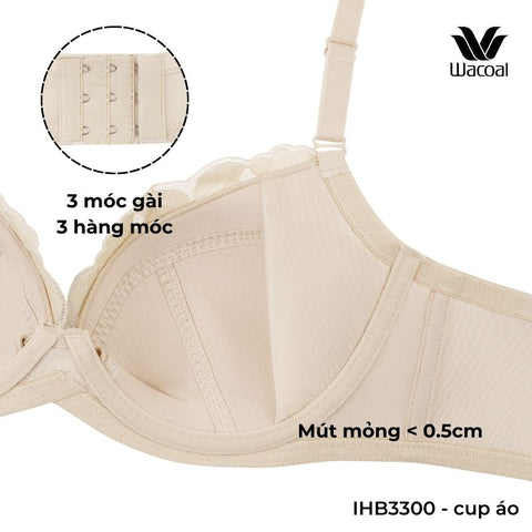 Áo lót có gọng, nâng vừa, plus size ISB5514