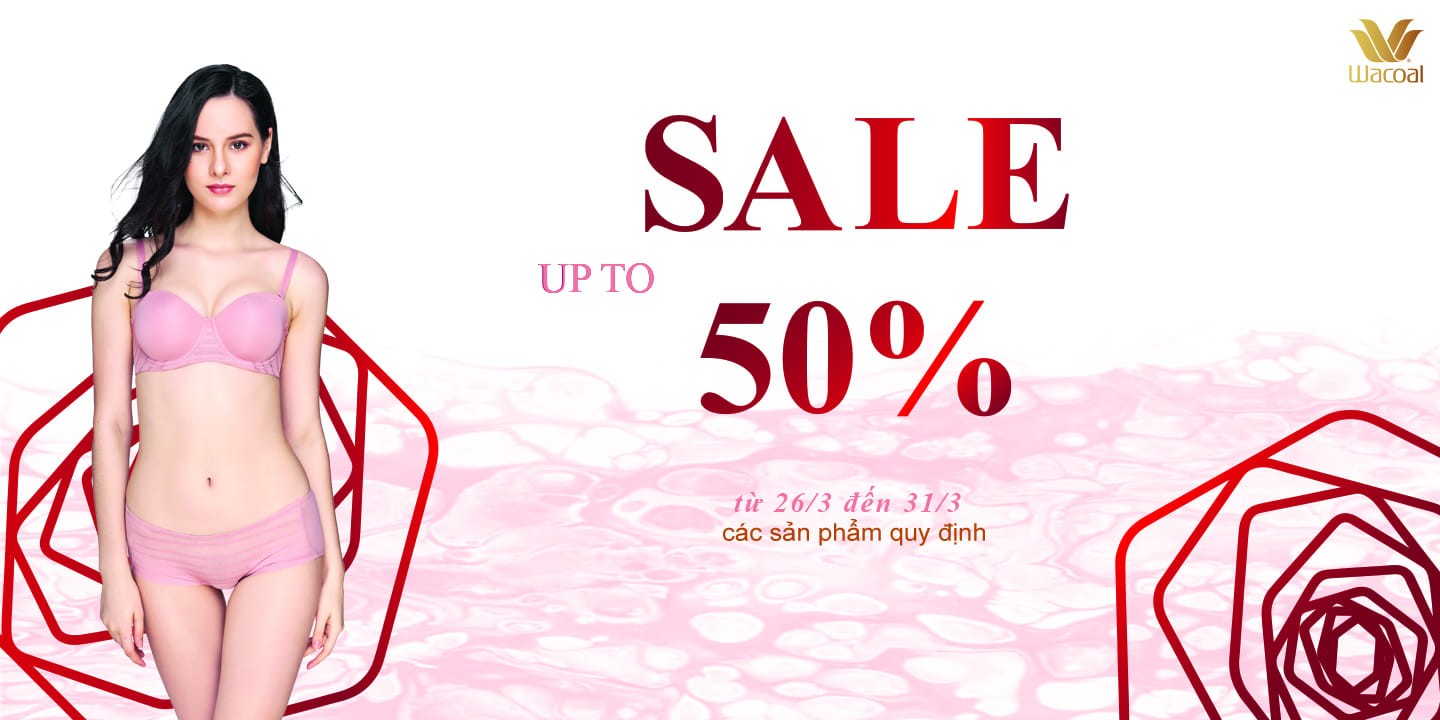 SALE UP TO 50% CUỐI THÁNG 3